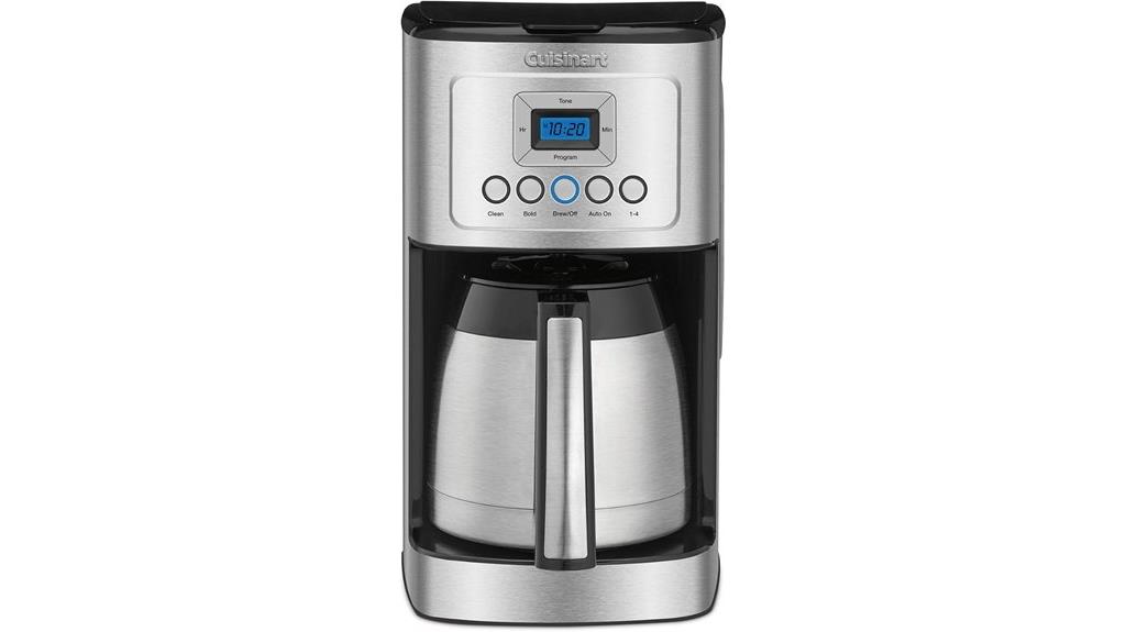 12 cup stainless steel coffee maker