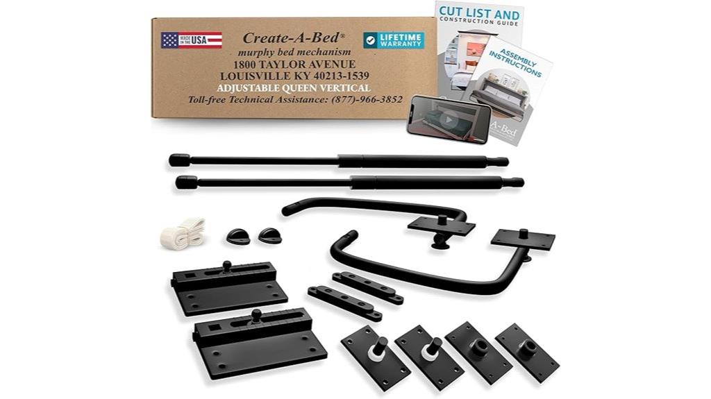 adjustable deluxe murphy bed