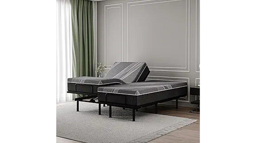 adjustable gel memory foam