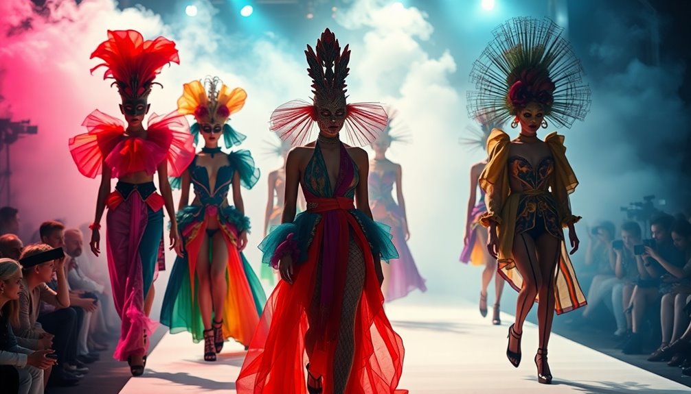 avant garde fashion statements explored