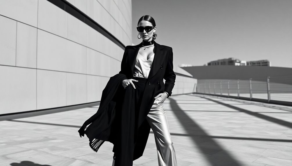 black and white pattern