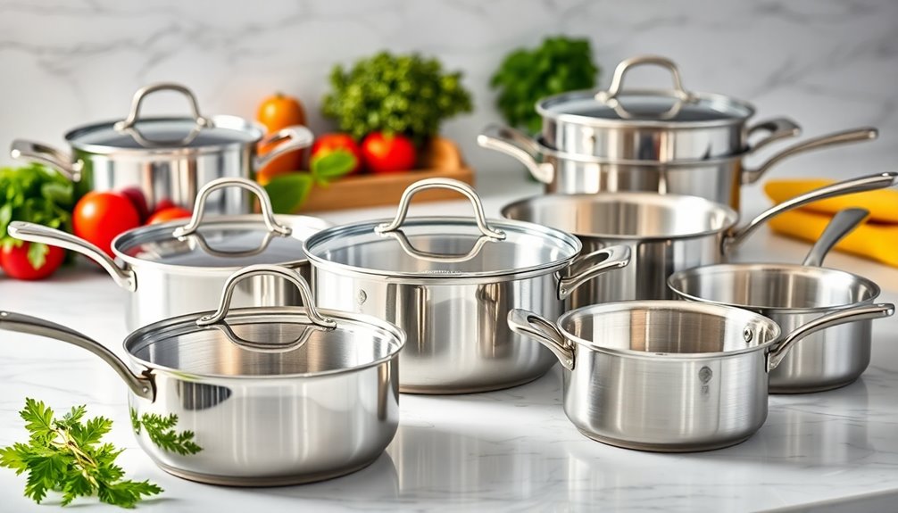 choosing stainless steel cookware