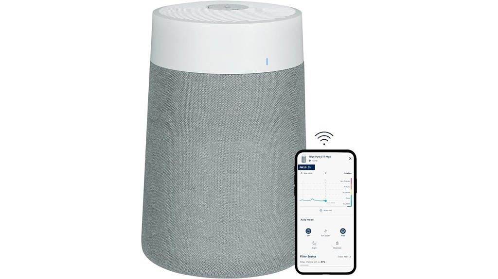 compact air purifier unit