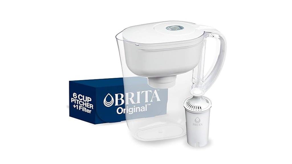 compact water filter pitcher