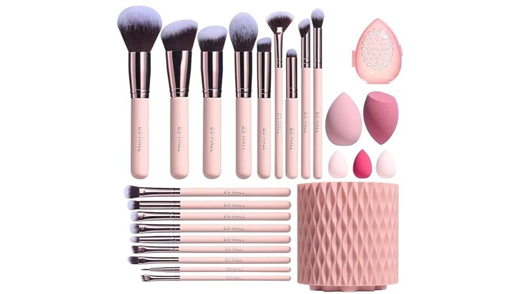complete makeup brush set