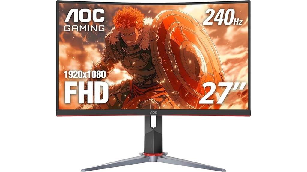 curved 27 inch gaming monitor