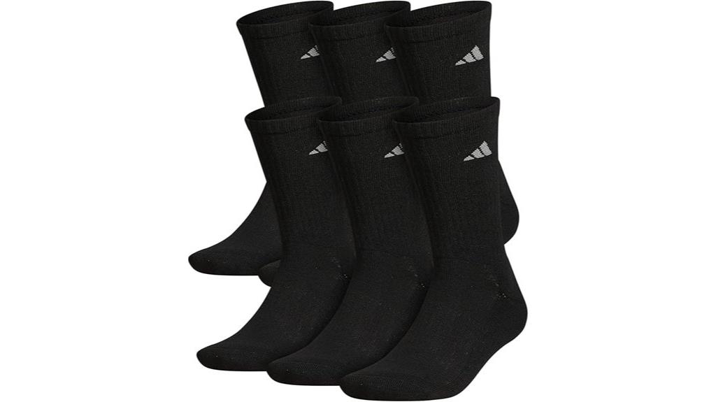 cushioned athletic crew socks