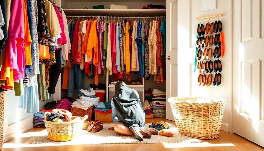 declutter your clothing collection