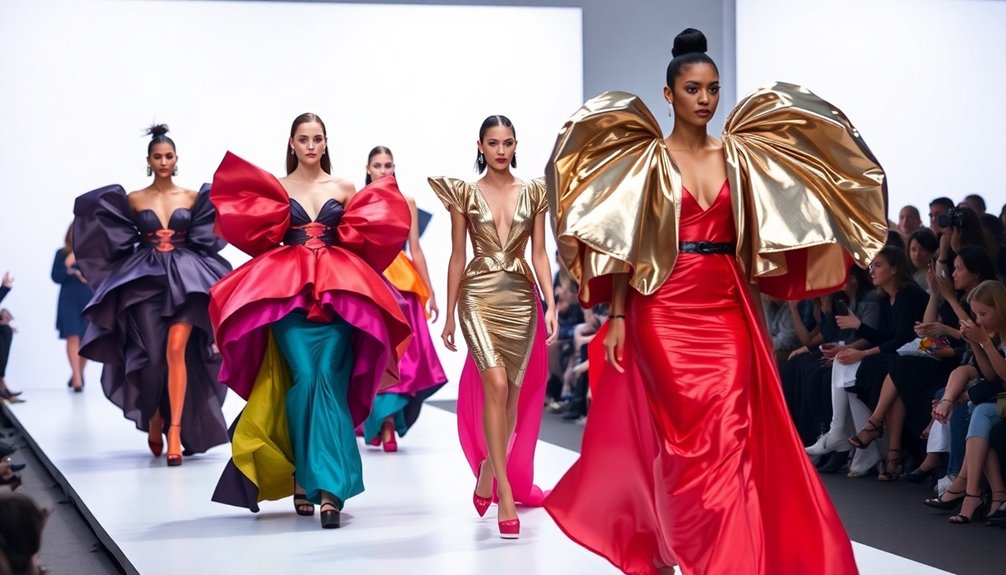 dramatic shapes and sizes