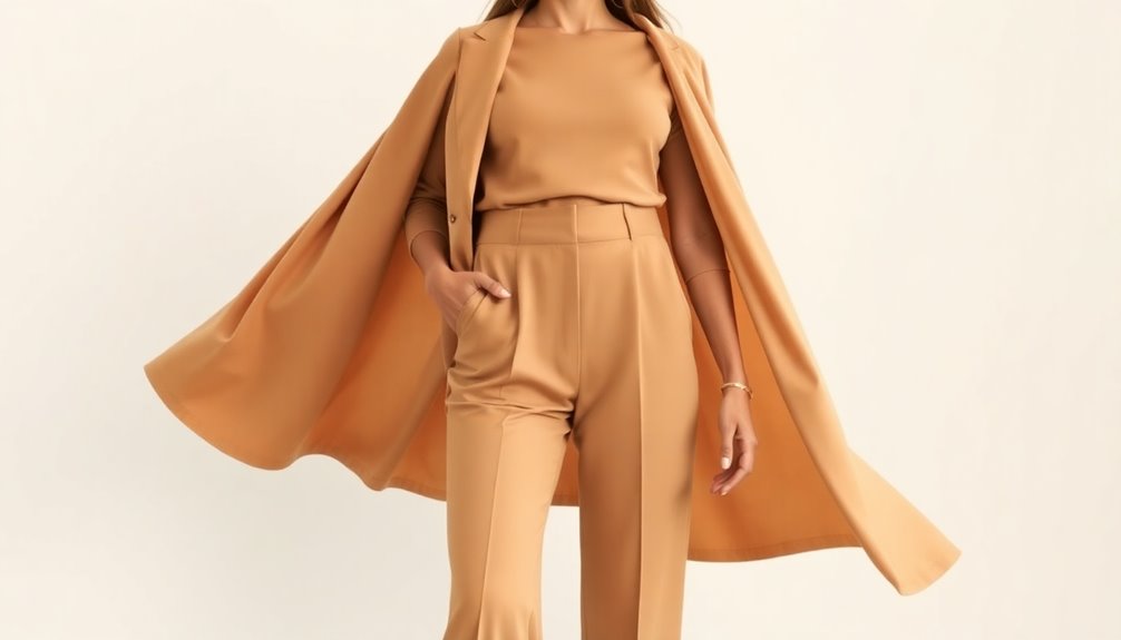 elegant tonal outfit choices