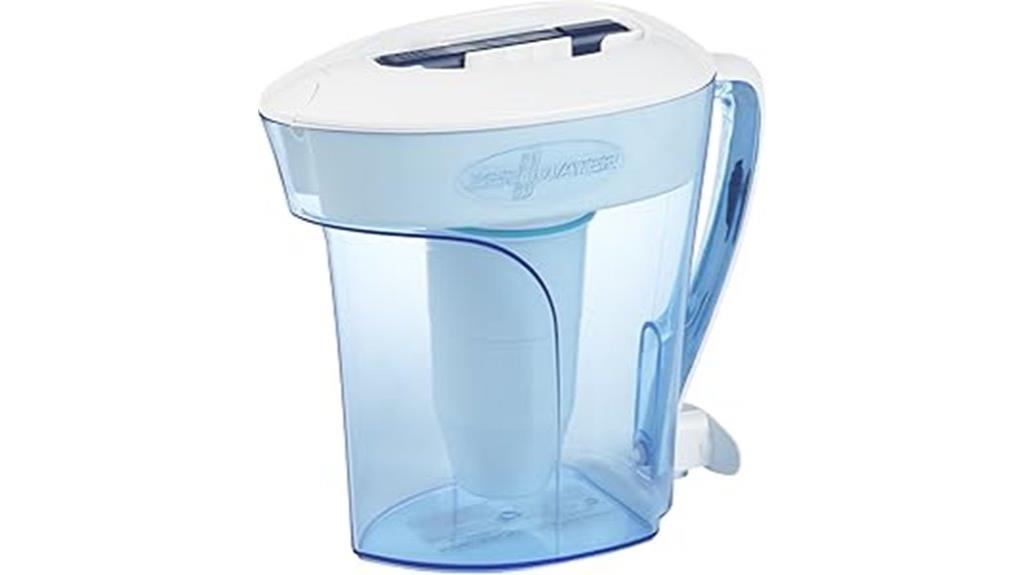 filtered water pitcher system