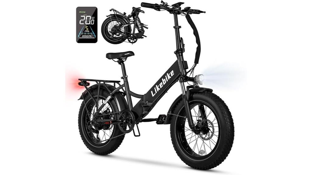 folding fat tire ebike