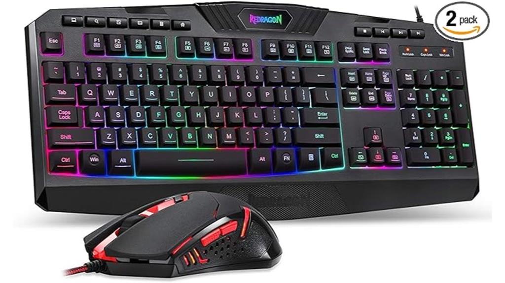 gaming keyboard and mouse combo