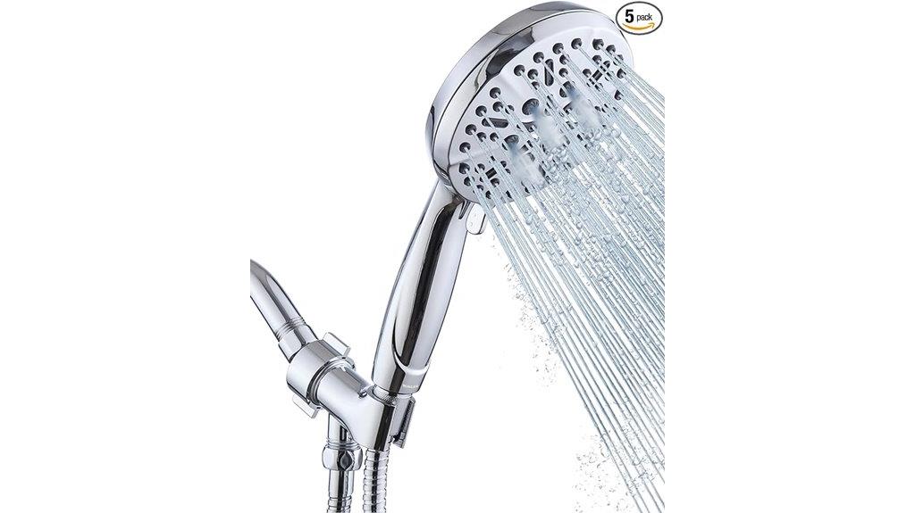 handheld high pressure showerhead
