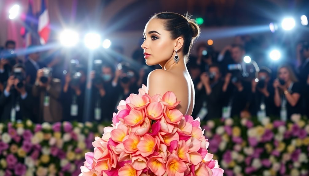 kravitz s vibrant floral attire