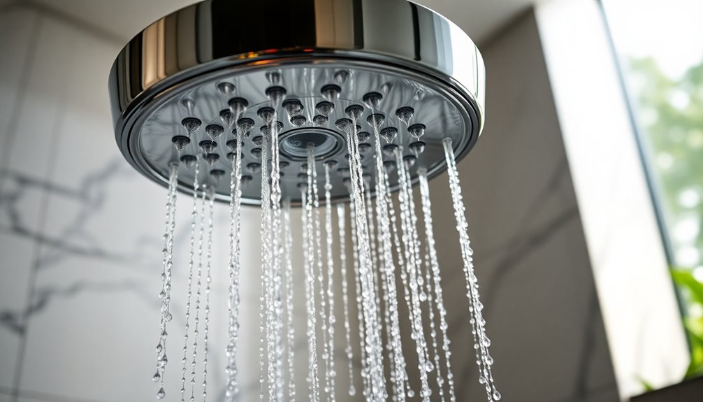 luxurious shower head options