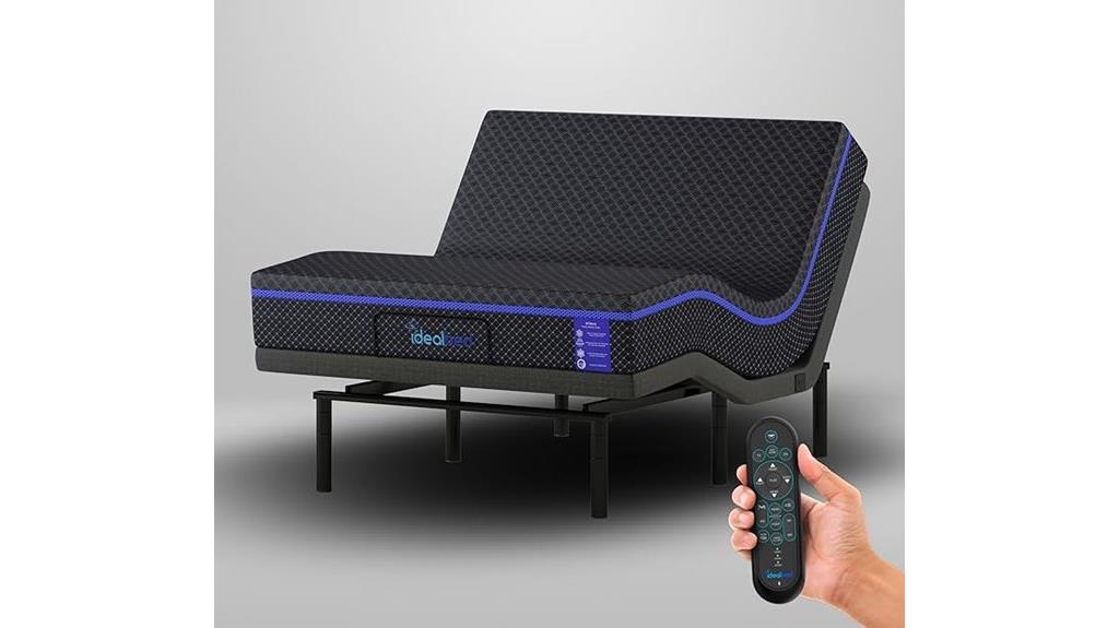 luxury adjustable memory mattress