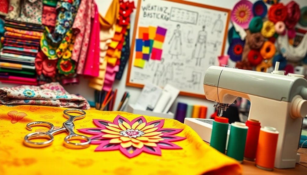 pattern creation and cutting