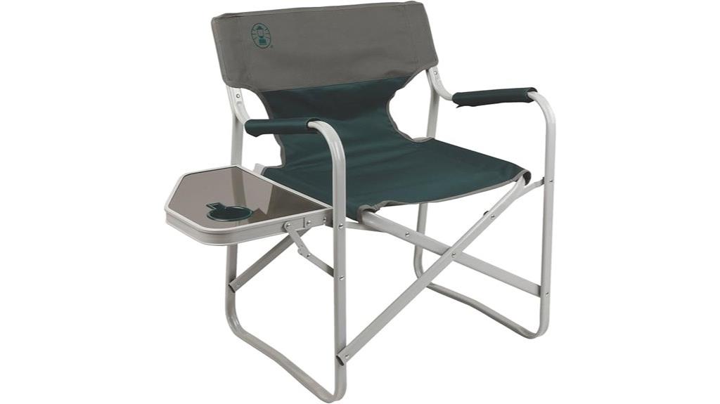 portable chair with accessories