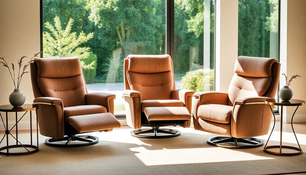 recliners combining comfort and style