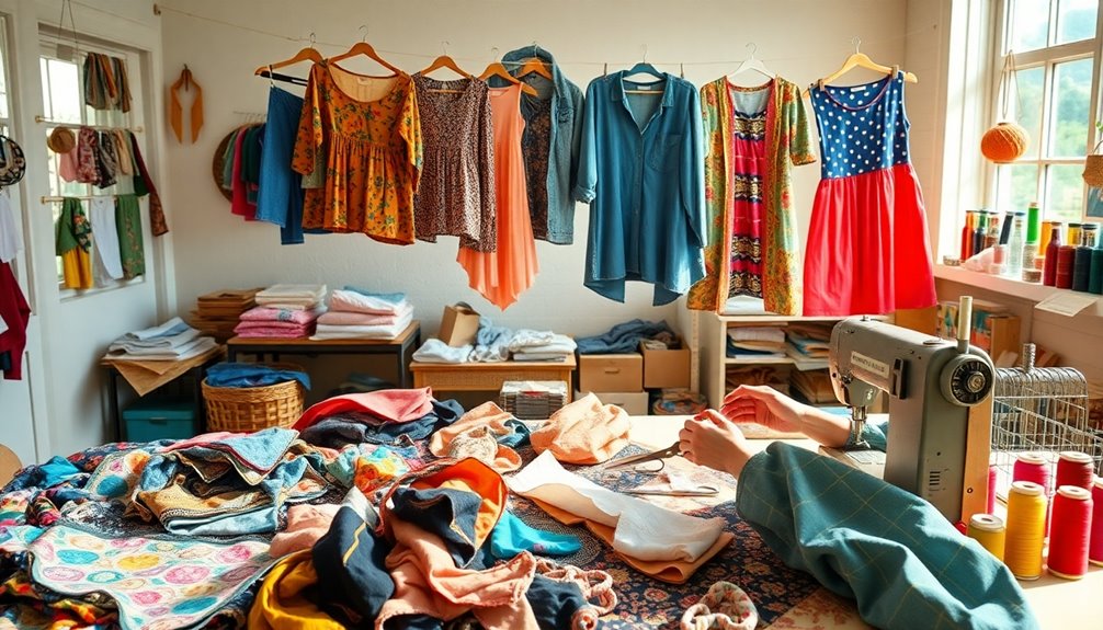sustainable fashion through upcycling