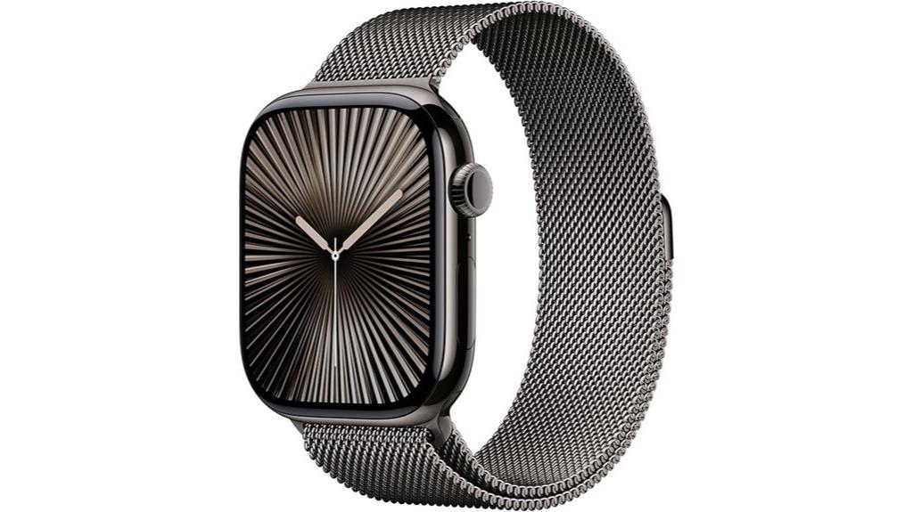 titanium gps cellular smartwatch