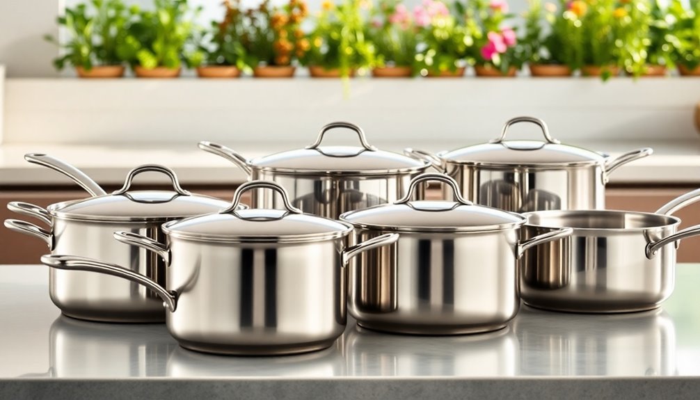 top stainless steel cookware