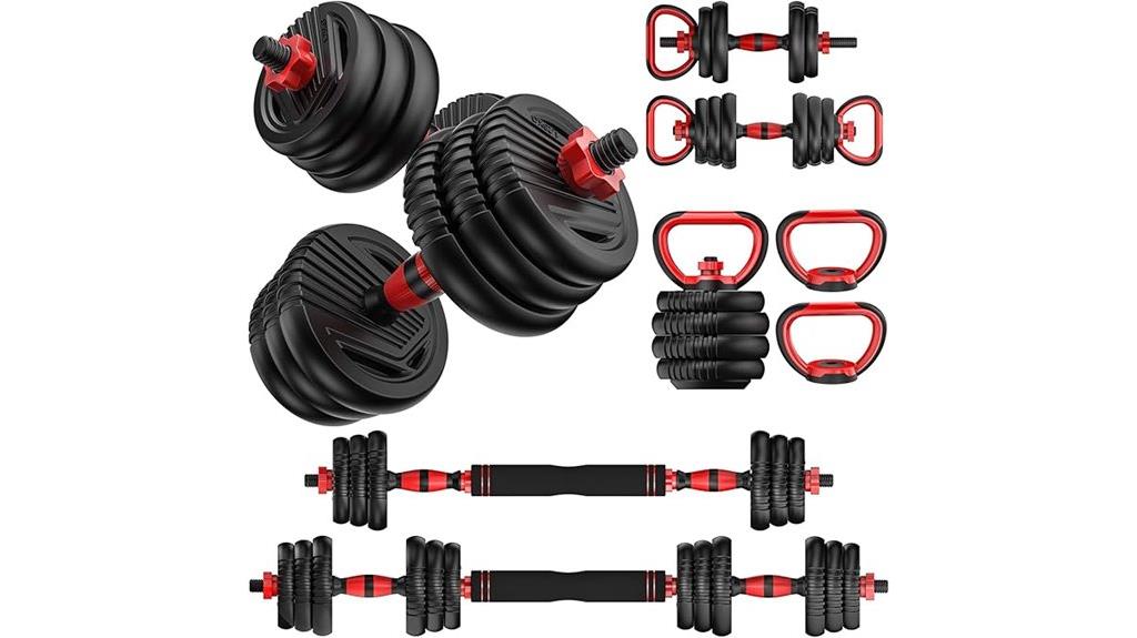 versatile weight adjustment system