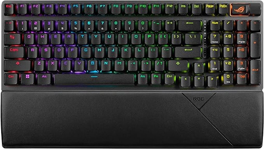 wireless gaming keyboard features