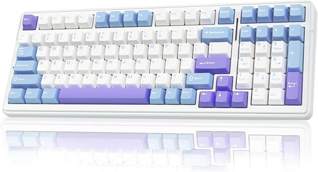wireless mechanical keyboard aula f99