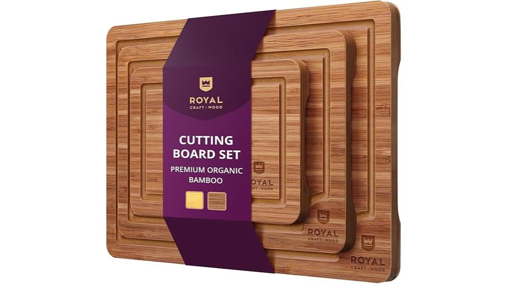 wooden cutting boards set
