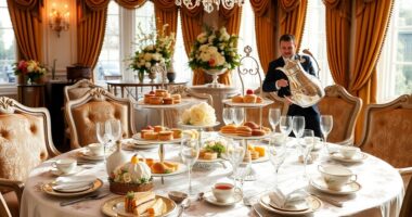 luxurious afternoon tea experience