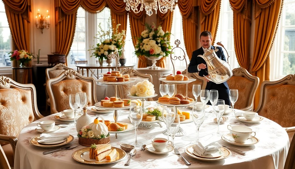 luxurious afternoon tea experience