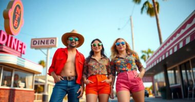 celebrities embrace retro fashion