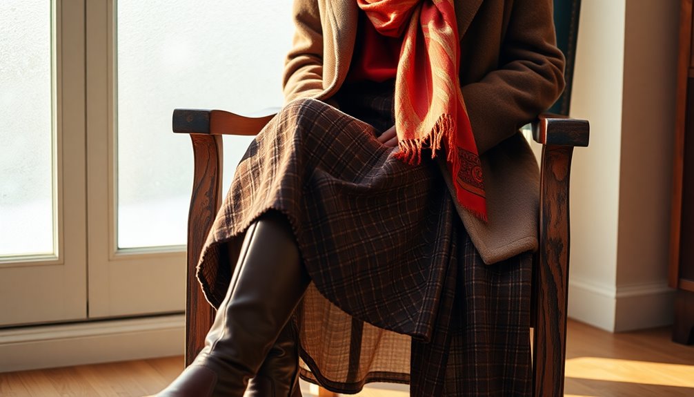 chic winter layering techniques