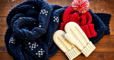 cozy winter accessories collection