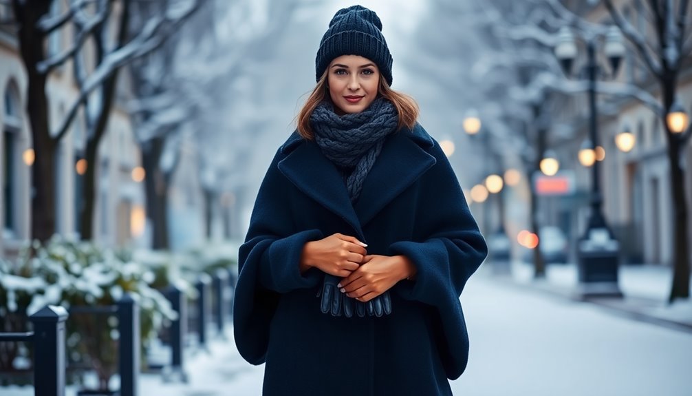 dress warmly look chic