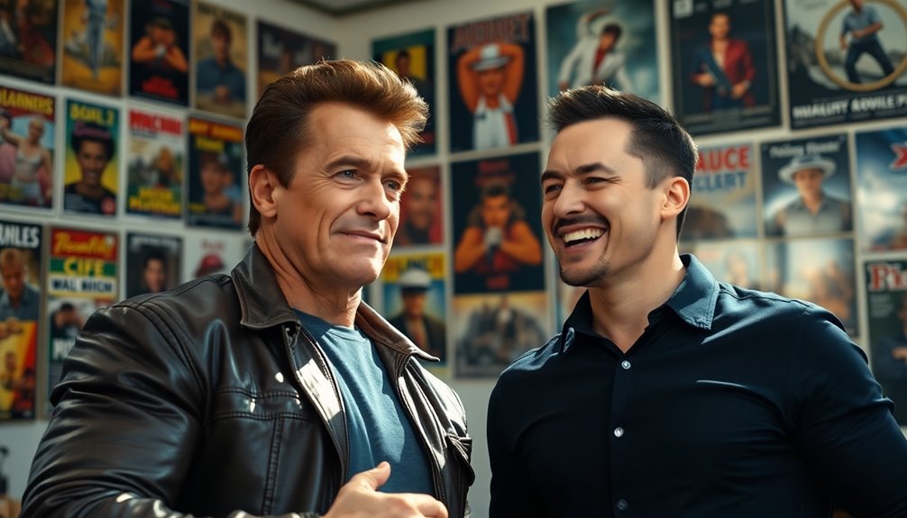 schwarzenegger supports running man remake