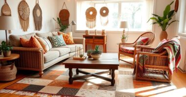 affordable boho interior makeover