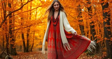 autumn boho fashion trends