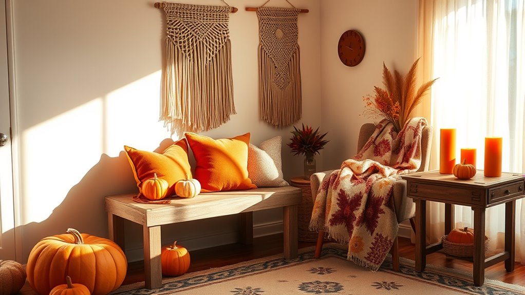 autumn boho home decor