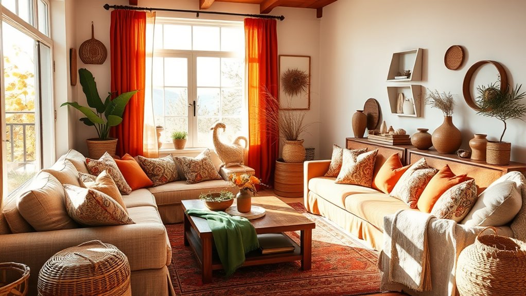 autumn inspired cozy color palette
