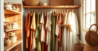 bohemian minimalist wardrobe style