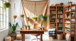 boho chic work environment