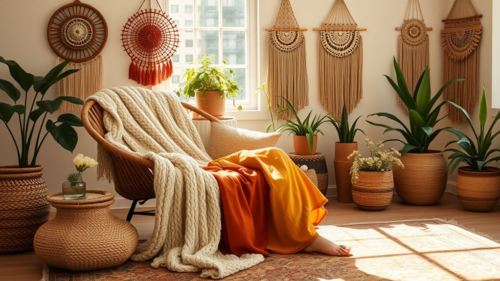 boho cozy relaxed fashion