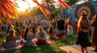 boho festival music art mindfulness