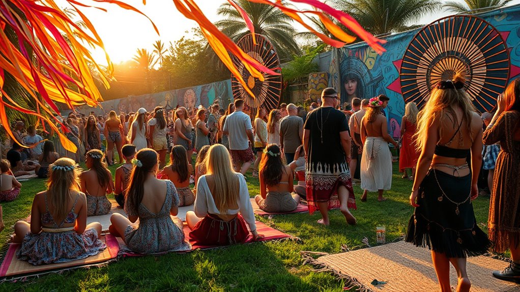 boho festival music art mindfulness