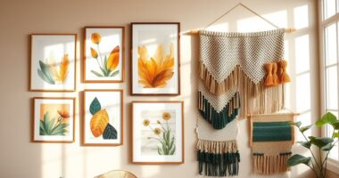 boho gallery wall ideas