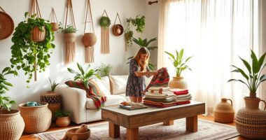 boho home decluttering tips