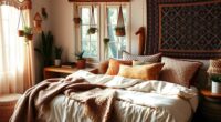 boho layered textile comfort